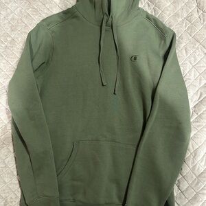 Champion Olive Green Athletic Hoodie